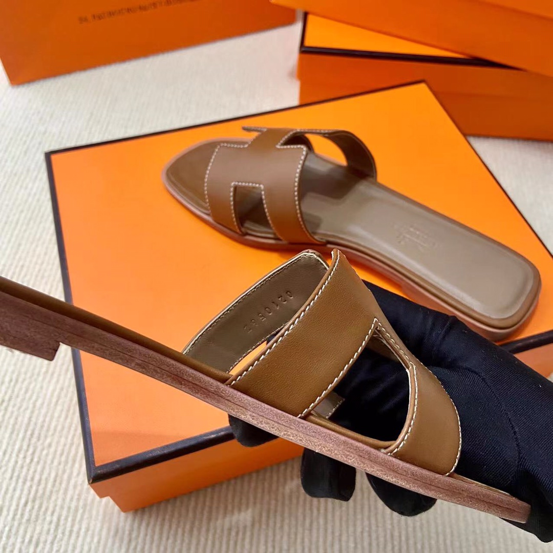 에르메스 올수공 오란 슬리퍼 샌들 스위프트 100